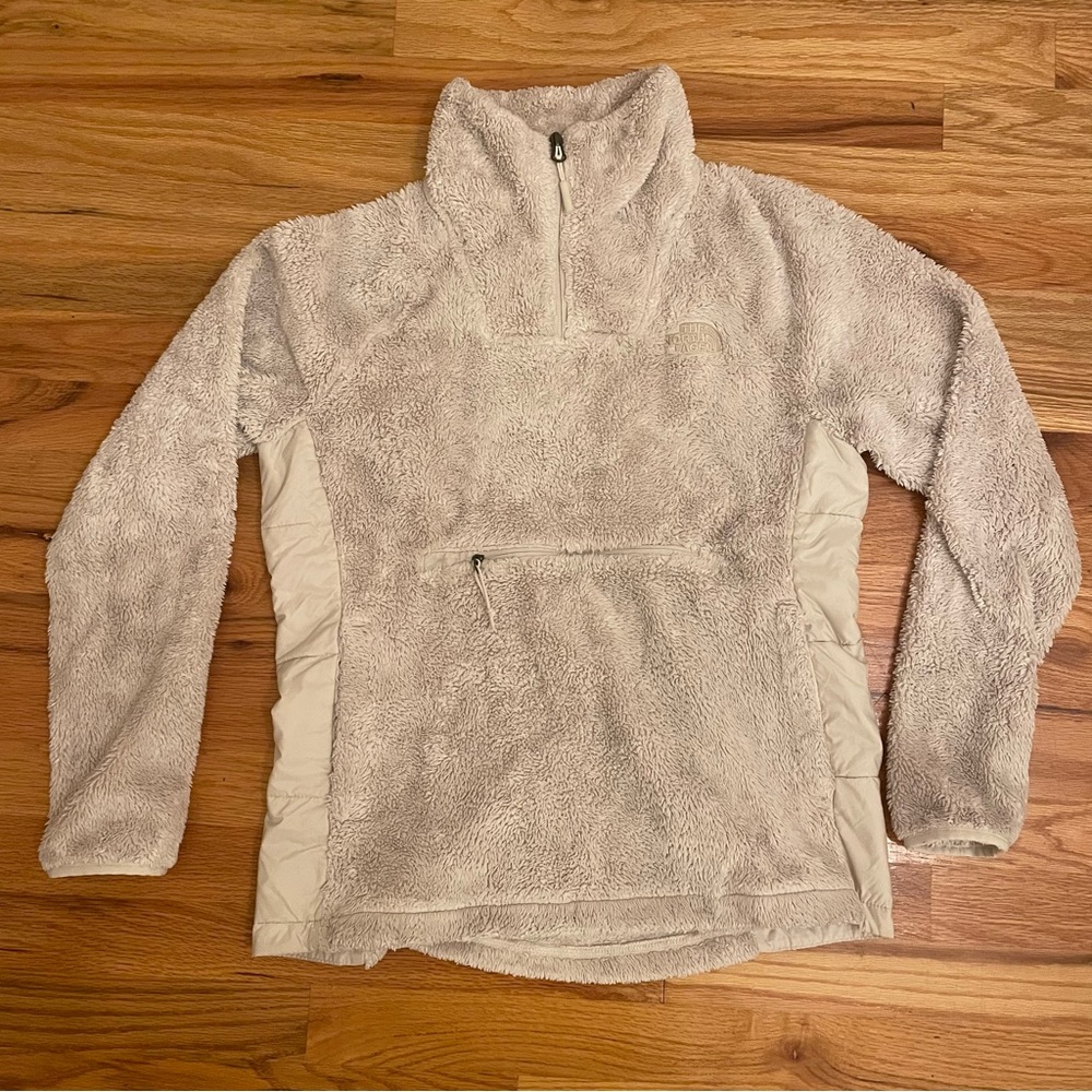 The North Face Beige Fleece Pullover
